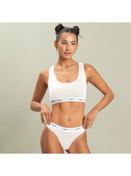 Top Fitness Calvin Klein Nadador Cotton - Feminino em Promoção