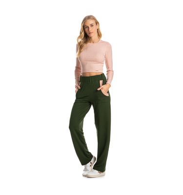 Blusa Feminina Canelada Crop Piza - Imagem 3 - Mobile