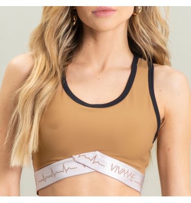 Top Golden Com Elástico Gym Vivame - Imagem 5 - Mobile