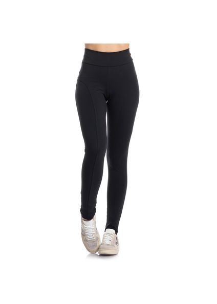 Calça Montaria Em Body Fit Preto - Imagem 1