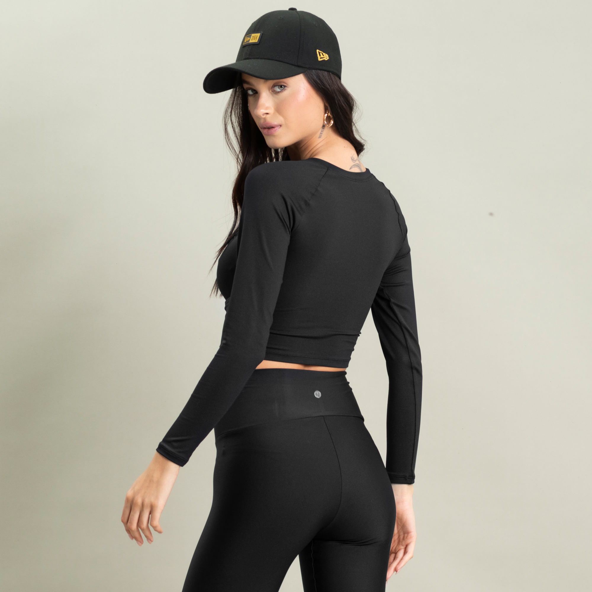 Blusa Feminina Cut Out High Line Vivame Preto - Imagem 2