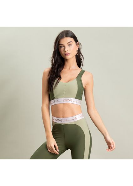 Top Feminino Com Elástico Empire Vivame Verde - Imagem 1