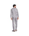 Pijama-Masculino-Longo-Xadrez-Abotoado-Heitor-Tombini