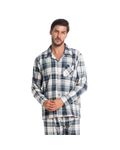 Pijama-Masculino-Abotoado-Longo-Xadrez-Danilo-Tombini-2938D