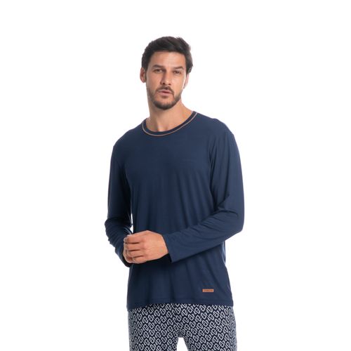 Pijama-Masculino-Longo-Com-Punho-Willian-Tombini