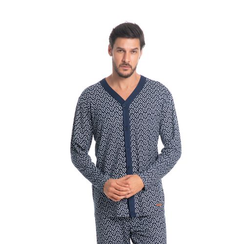 Pijama-Masculino-Longo-Abotoado-Willian-Tombini