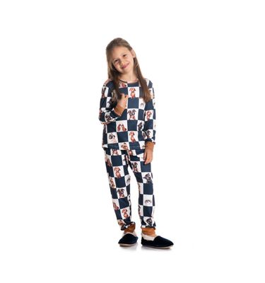 Pijama Unissex Infantil Longo Friends - Imagem 3 - Mobile