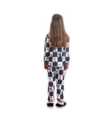 Pijama Unissex Infantil Longo Friends - Imagem 4 - Mobile