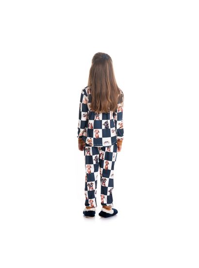 Pijama Unissex Infantil Longo Friends - Imagem 4 - Desktop