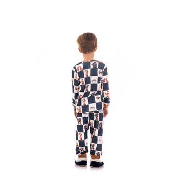 Pijama Unissex Infantil Longo Friends - Imagem 9 - Mobile
