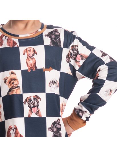 Pijama Unissex Infantil Longo Friends - Imagem 10 - Desktop