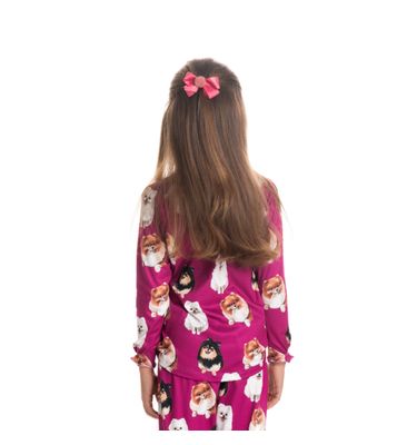 Pijama Lyla Longo Infantil Feminino - Imagem 2 - Mobile