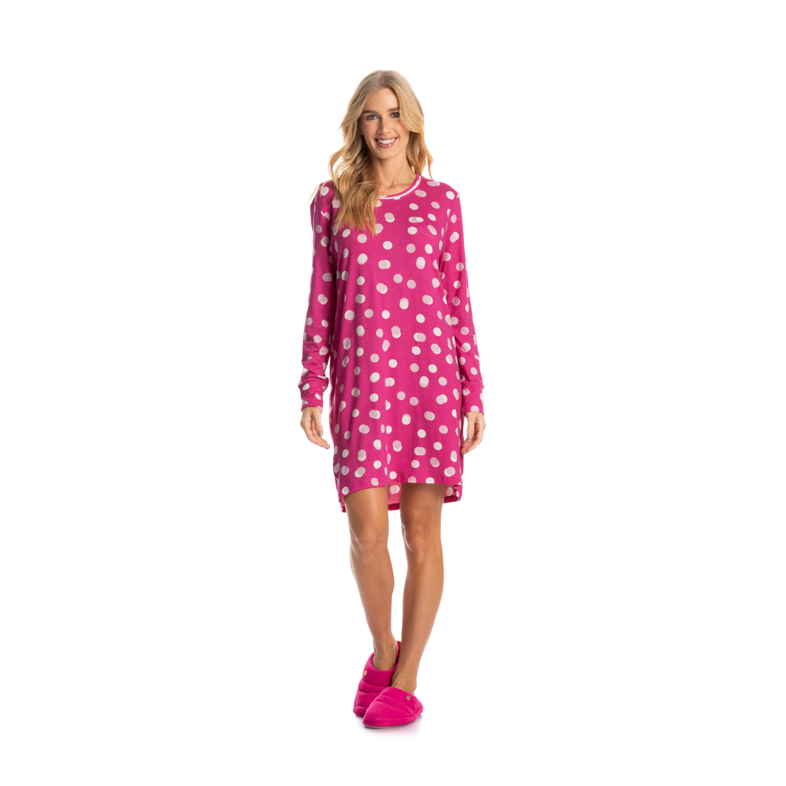 Camisão Feminino Curto Manga Longa Alana - Imagem 3 - Mobile
