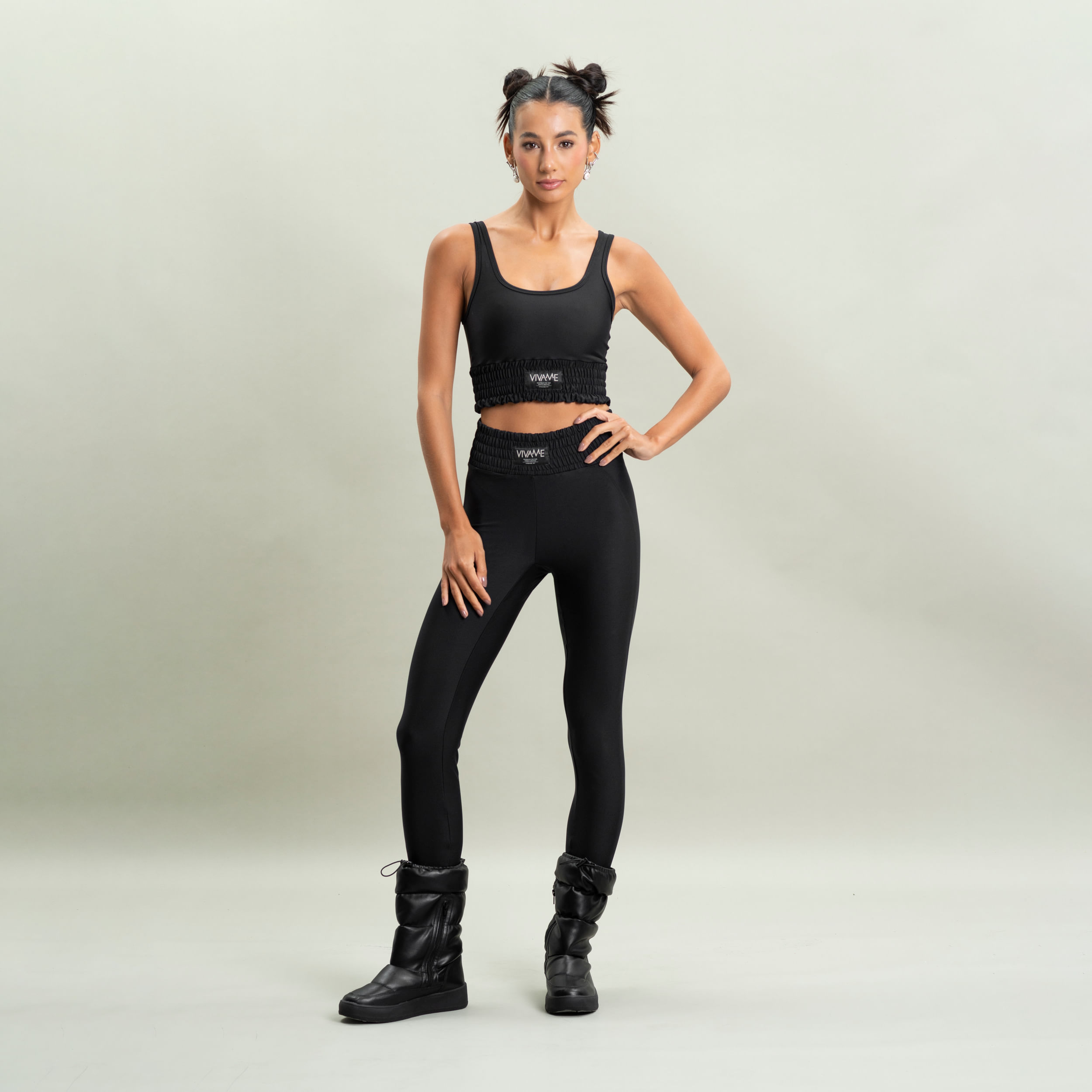 Calca Boxy Legging Vivame - Imagem 3 - Mobile