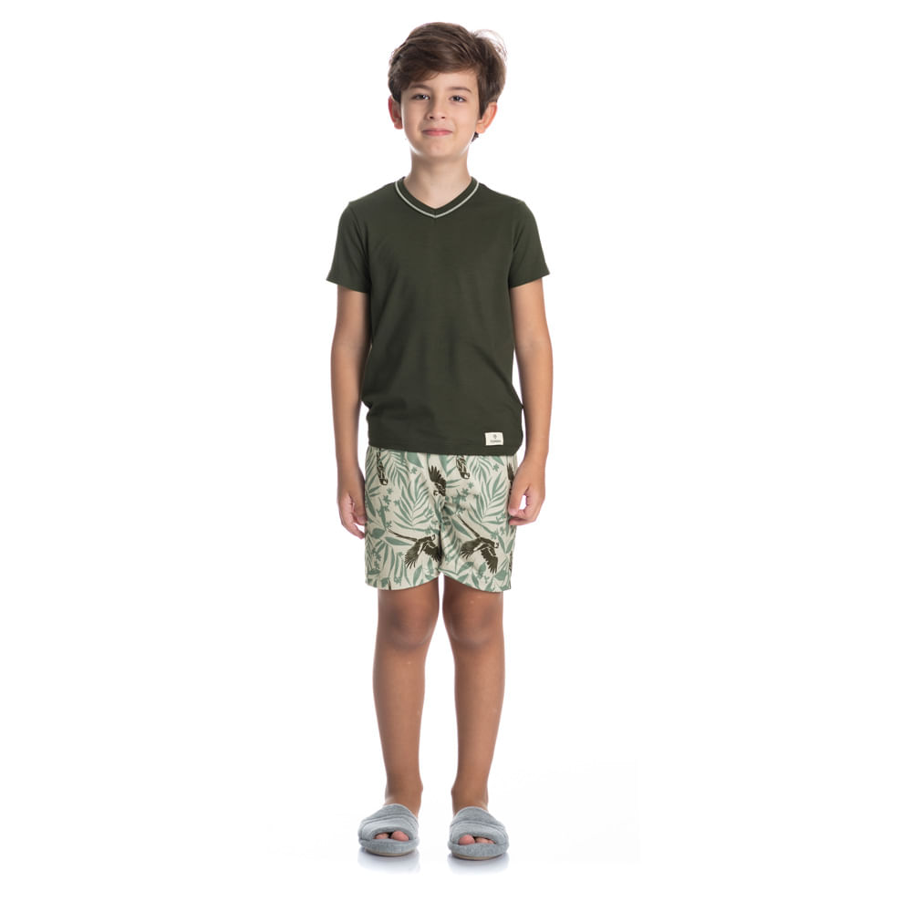 Pijama-Infantil-Masculino-Curto-Decote-V-Safari-Tombini