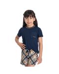 Pijama-Infantil-Unissex-Curto-Chess-Tombini