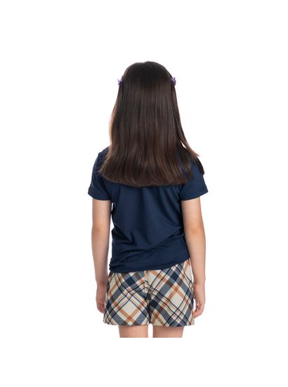 Pijama Infantil Unissex Curto Chess Tombini - Imagem 2 - Desktop