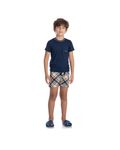 Pijama-Infantil-Unissex-Curto-Chess-Tombini