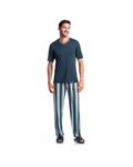 Pijama-Masculino-Longo-Manga-Curta-Listrado-Clovis-Tombini