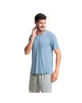 Pijama-Masculino-Curto-Xadrez-Clovis-Tombini