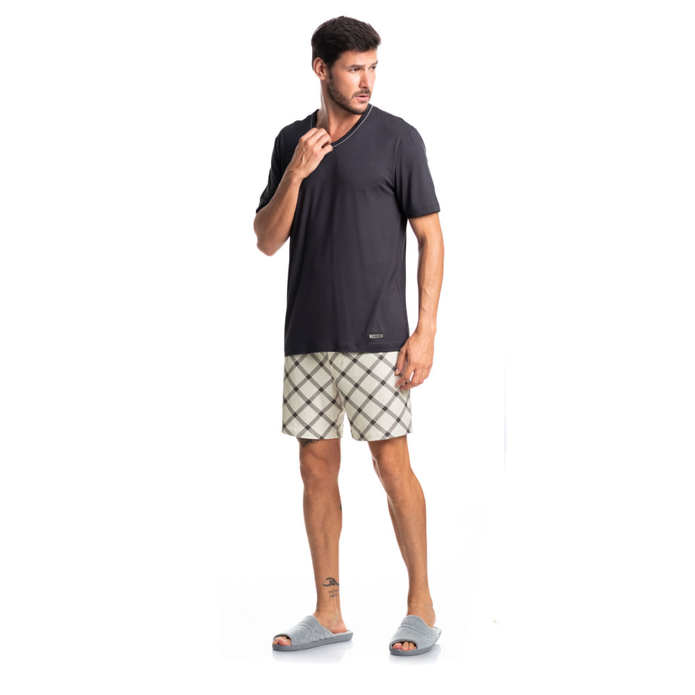 Pijama-Masculino-Curto-Decote-Em-V-Henri-Tombini