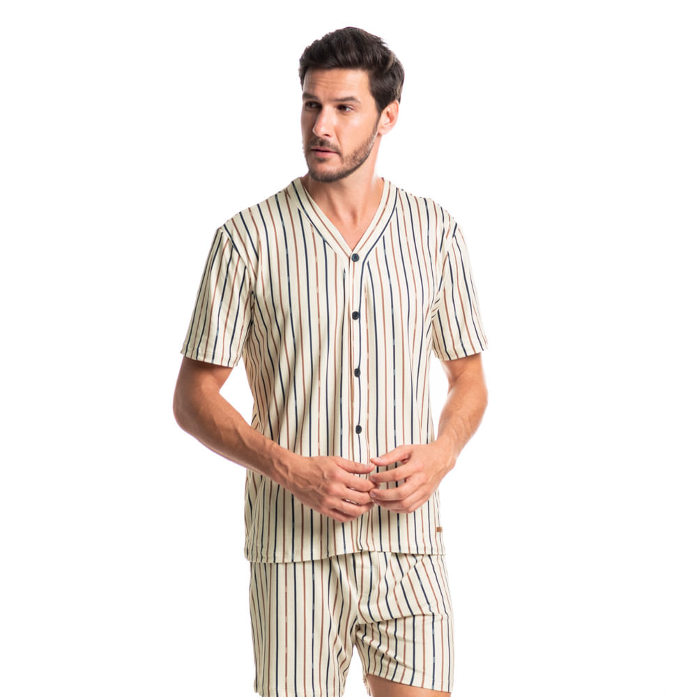 Pijama-Masculino-Curto-Abotoado-Benjamin-Tombini