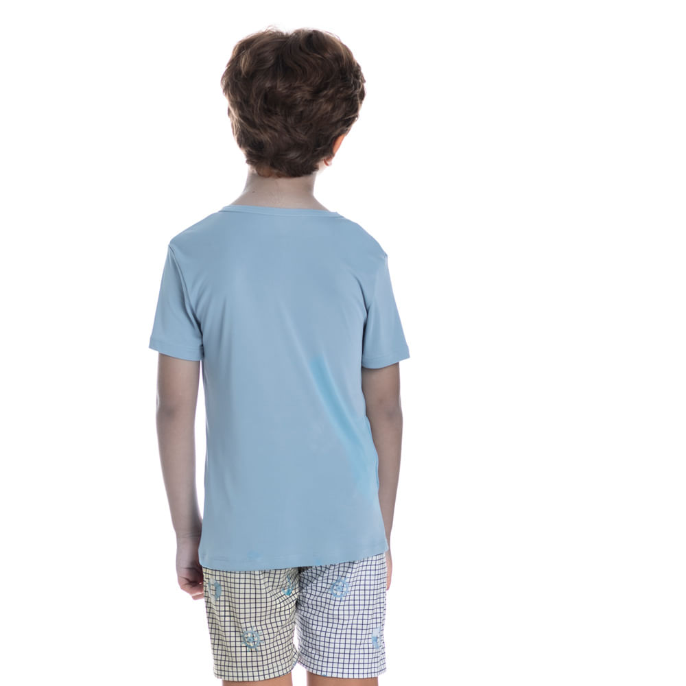 Pijama-Infantil-Masculino-Curto-Xadrez-Clovis-Tombini