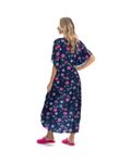 Kaftan-Curto-Decote-V-Floral-Camila-Azul-Daniela-Tombini