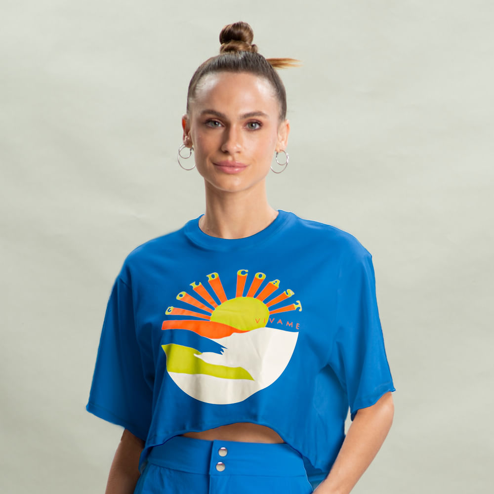 Camiseta Gold Coast Cropped G010 - Imagem 1 - Mobile