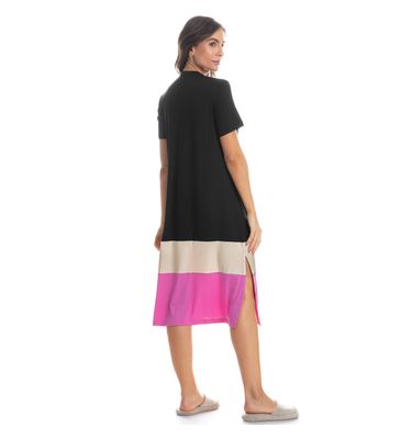 Vestido Midi Maju Rosa - Imagem 4 - Mobile