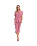 Pijama-Feminino-Abotoado-Pescador-Com-Bolso-Teresa-Rosa-Daniela-Tombini