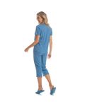 Pijama-Feminino-Abotoado-Pescador-Com-Bolso-Teresa-Azul-Daniela-Tombini