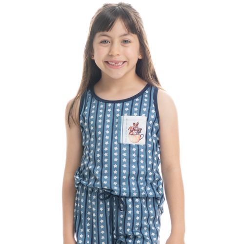 Pijama-Feminino-Curto-Regata-Star-Infantil-Daniela-Tombini