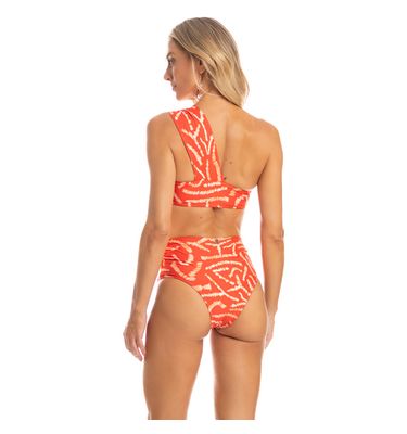 Biquíni Assimétrico Com Cós Dobrável Marselha - Imagem 2 - Mobile