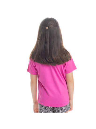 Pijama Curto Com Bolso Infantil Amanda Zebra - Imagem 2 - Desktop