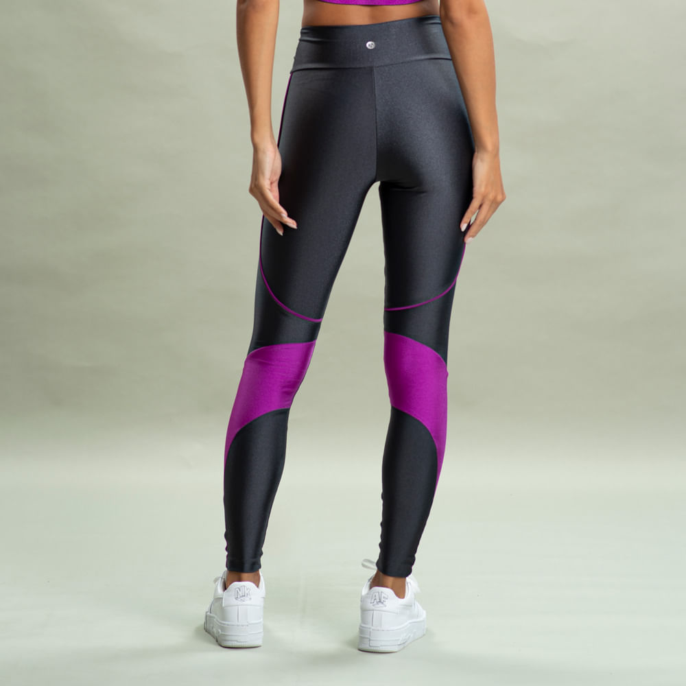 Calça Legging Curve Shape Surfer Vivame Cinza - Imagem 2