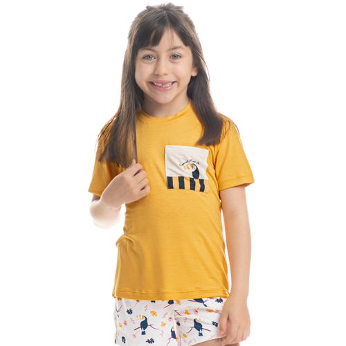 Pijama-Infantil-Curto-Com-Bolso-Lile-Tucanos