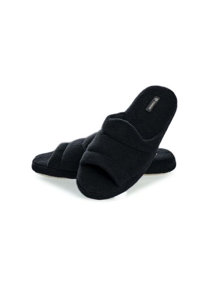 Chinelo Masculino Em Atoalhado Bento Aberto Preto - Imagem 1