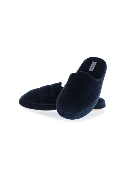 Chinelo Masculino Em Plush Vicenzo Fechado Marrom - Imagem 1