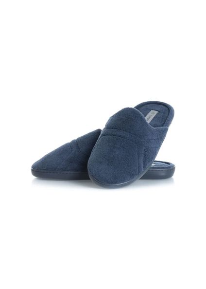 Chinelo Masculino Em Atoalhado Roger Fechado Azul-marinho - Imagem 1