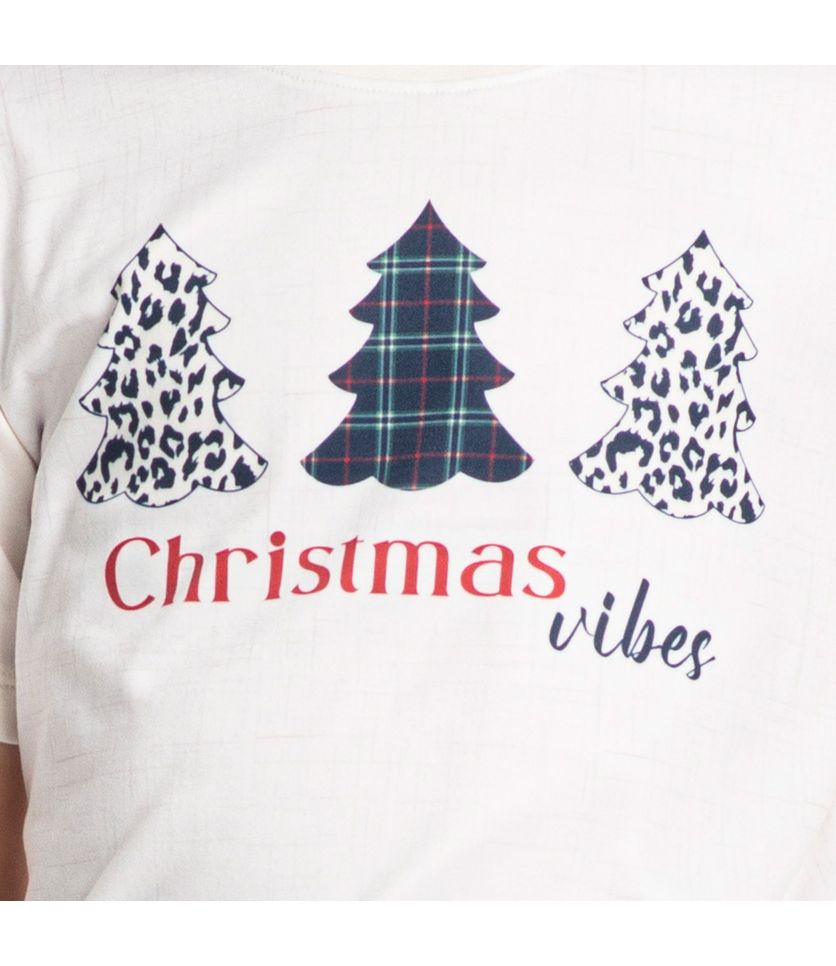 Pijama Infantil Feminino Curto Happy Wishes - Imagem 5 - Desktop