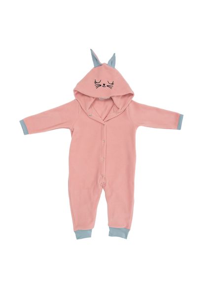 Macacão Infantil Lyla Bunny Rosa-3 - Imagem 1