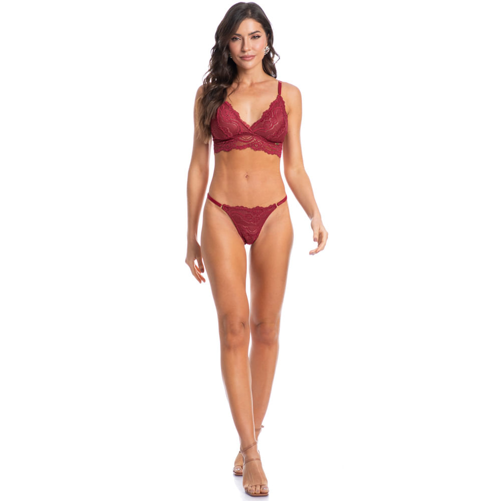 Calcinha Em Renda String Atena - Imagem 3 - Mobile