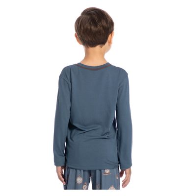 Pijama Infantil Masculino Longo Victor Tombini - Imagem 2 - Mobile