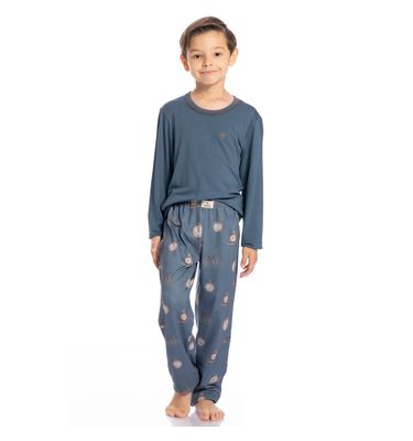 Pijama Infantil Masculino Longo Victor Tombini - Imagem 3 - Mobile