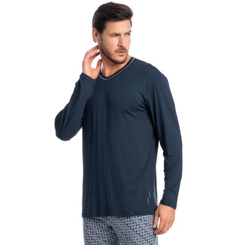 Pijama-Masculino-Longo-Decote-V-Vicenzo-Tombini