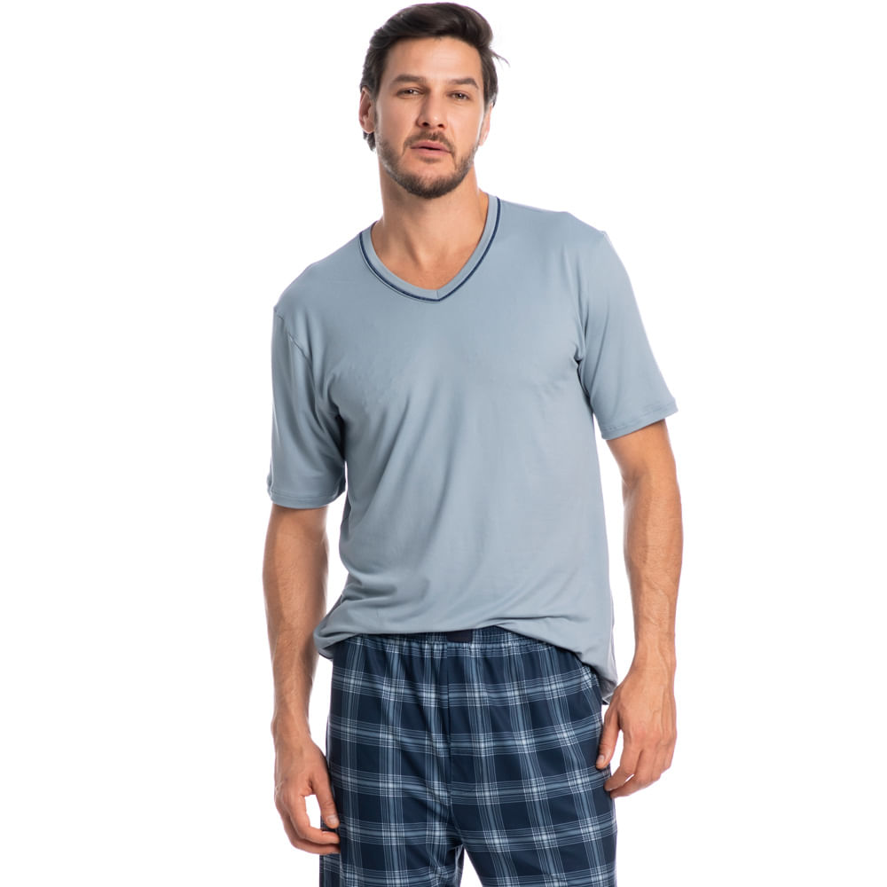 Pijama-Masculino-Curto-Decote-Em-V-Bento-Tombini