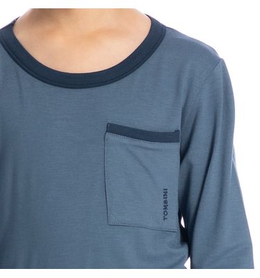 Pijama Infantil Masculino Longo Antônio Tombini - Imagem 5 - Mobile