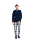 Pijama-Masculino-Xadrez-Longo-Bernardo-Tombini