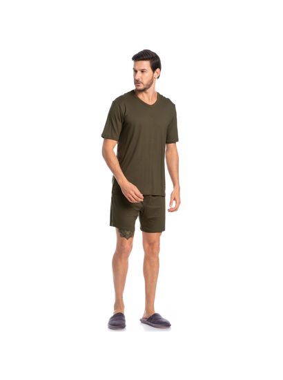 Pijama Masculino Curto New Romeu Tombini - Imagem 3 - Desktop